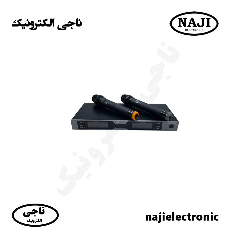 میکروفون بیسیم دوکانال حرفه ای فونیکس 15000