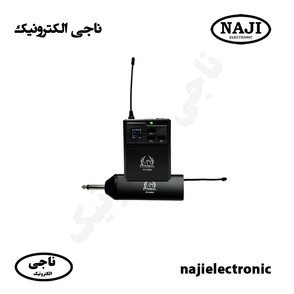 میکروفون بی سیم یقه ای فونیکس PH-8000