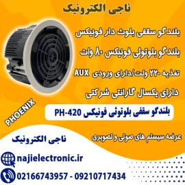 بلندگو سقفی بلوتوثی فونیکس PH-420A