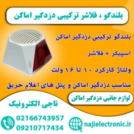 بلندگو ترکیبی دزدگیر اماکن