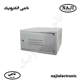 رک شبکه دیواری 4 یونیت سفید