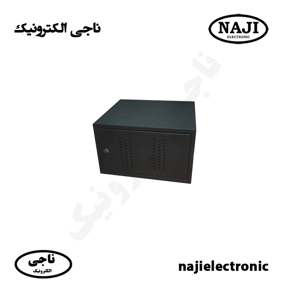 رک دیواری شبکه 7 یونیت فلزی