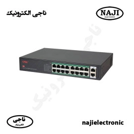 سوئیچ 16 پورت شبکه POE دار 3016PLS