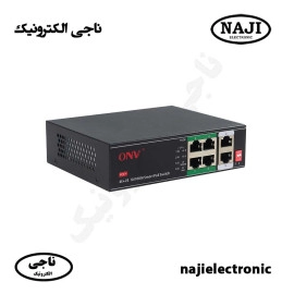 سوئیچ شبکه 4 پورت POE دار H1064PL