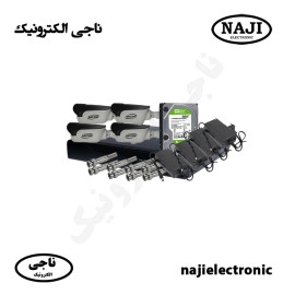 پک کامل 4 عددی دوربین مداربسته قیمت اقتصادی