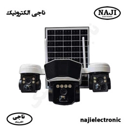 دوربین اسپیددام سه لنز سولار سیمکارتی 12MP