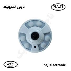 دوربین مداربسته فیش ای 2MP وارم لایت فلزی