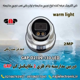 دوربین مداربسته دام فلزی 2MP گپ D2109-130-LED