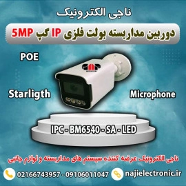 دوربین مداربسته بولت IP گپ 5MP مدل6540