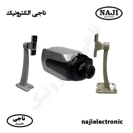 دوربین مداربسته باکس صنعتی با لنز و پایه