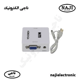 مبدل HDMI به VGA مدل MINI