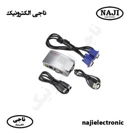 مبدل VGA به AV و S-VIDEO