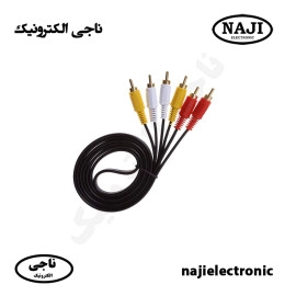 کابل سه به سه AV