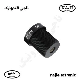 لنز دوربین مداربسته 3.6 میلیمتر GLASS