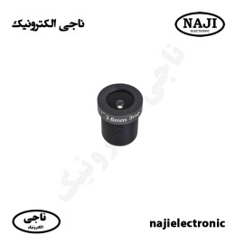 لنز دوربین مداربسته 3.6 میلی متر 3MP