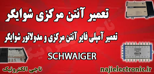 تعمیر آنتن مرکزی شوایگر SCHWIGER / مدولاتور و آمپلی فایر